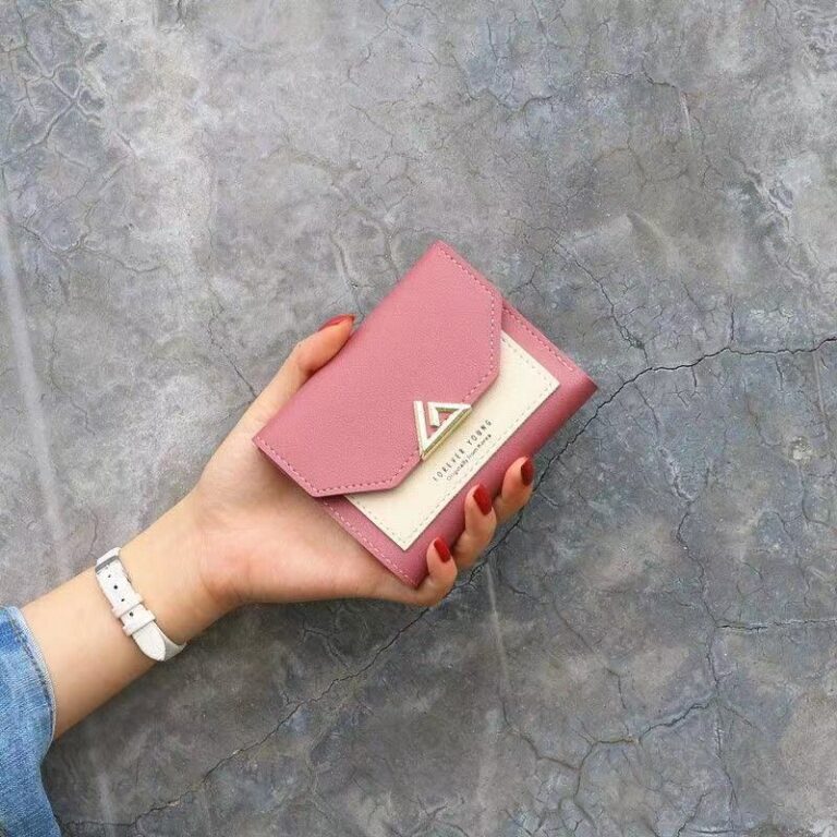  Dompet  Korea Fashion Model Elegan  Cantik  Premium Segitiga 