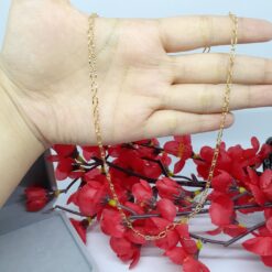 Kalung Lapis Emas 18k Gold Xuping Rantai Daun 45cm  - BC072