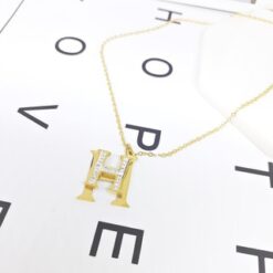 Kalung Titanium H Gold