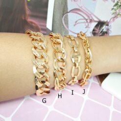 Gelang Xuping Sisik Naga Besar Rantai